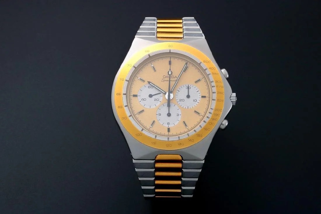 Lot #AN4864 – Tutone Omega Speedmaster Teutonic Watch 145.0040 Lot #AN4864 – Tutone Omega Speedmaster Teutonic Watch 145.0040 Watches Lot #AN4864 – Tutone Omega Speedmaster Teutonic Watch 145.0040 Watches Acquire Now