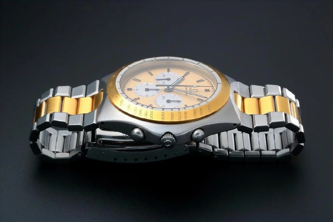 Lot #AN4864 – Tutone Omega Speedmaster Teutonic Watch 145.0040 Lot #AN4864 – Tutone Omega Speedmaster Teutonic Watch 145.0040 Watches Lot #AN4864 – Tutone Omega Speedmaster Teutonic Watch 145.0040 Watches Acquire Now