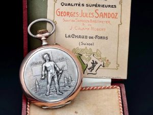 Lot #AN4854 – Sandoz Jaeger Le Coultre Swiss Award Pocketwatch Watches