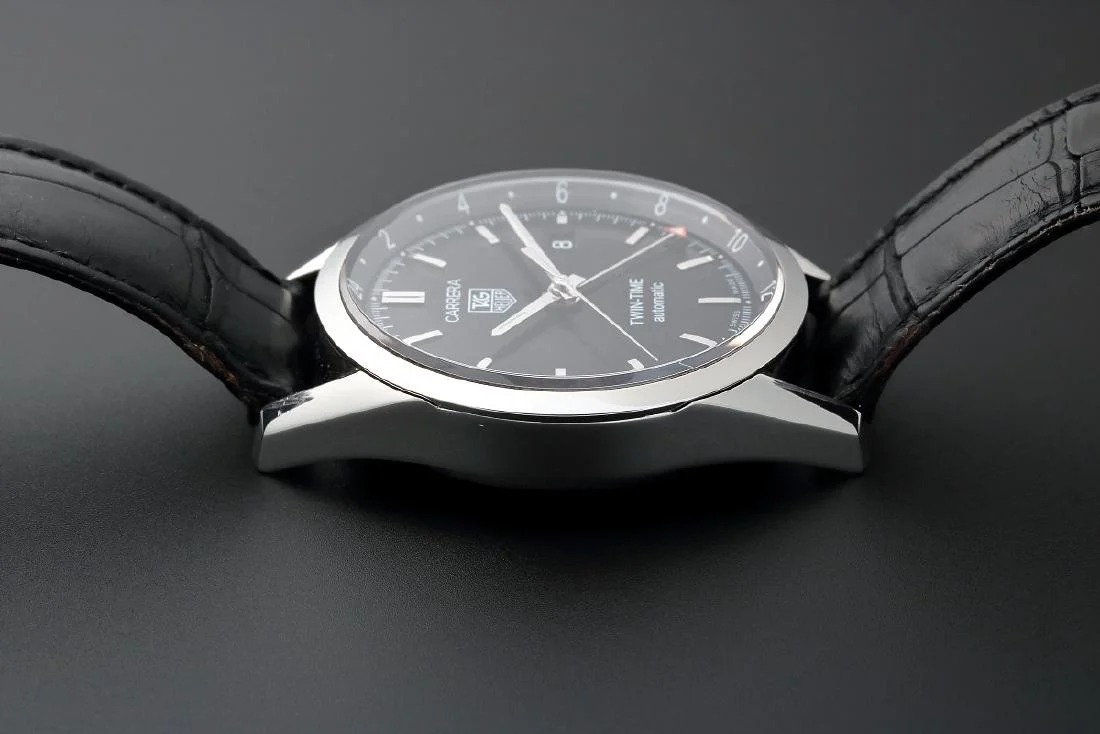 Lot #AN4889 – Tag Heuer Twin Time Carrera GMT Watch WV2115.FC6180 Lot #AN4889 – Tag Heuer Twin Time Carrera GMT Watch WV2115.FC6180 Watches Lot #AN4889 – Tag Heuer Twin Time Carrera GMT Watch WV2115.FC6180 Watches Acquire Now