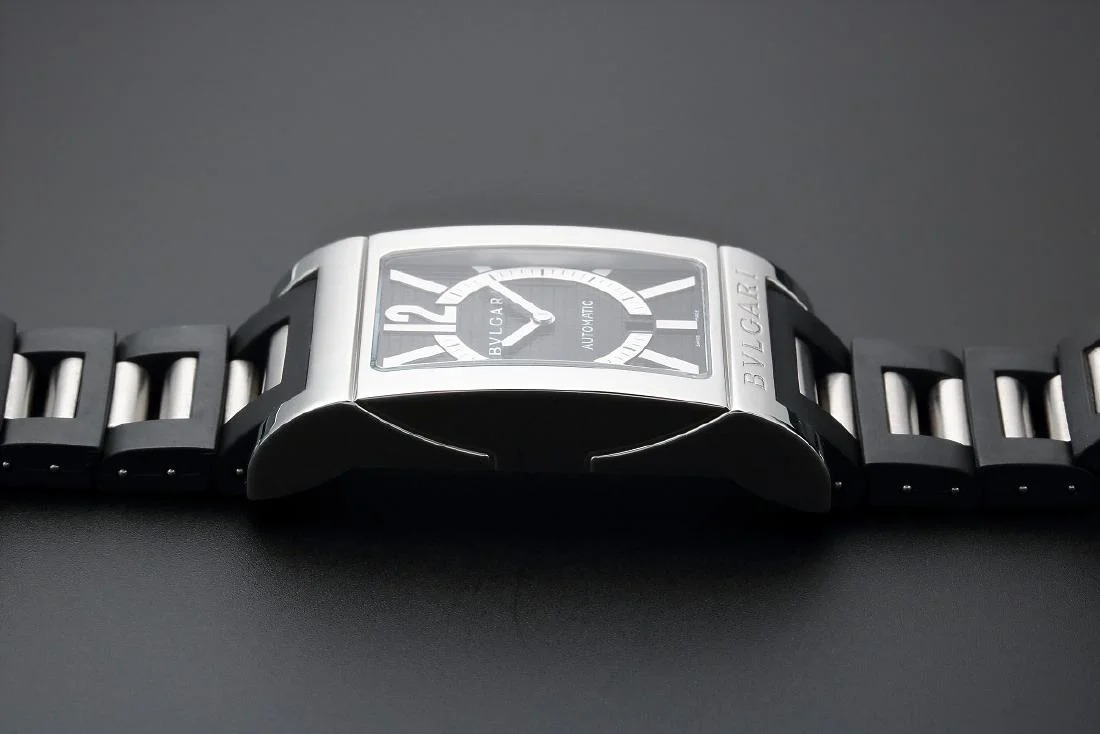 Lot #AN4921 – Gents Stainless Steel Bvlgari Rettangolo Watch #RT45S Lot #AN4921 – Gents Stainless Steel Bvlgari Rettangolo Watch #RT45S Watches Lot #AN4921 – Gents Stainless Steel Bvlgari Rettangolo Watch #RT45S Watches