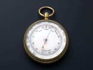 Lot #AN3138 – Aneroid Compensated Pocket Barometer Watches Aneroid
