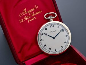 Lot #AN3224 – Breguet 18k White Gold Pocket Watch Pocket Watches Breguet