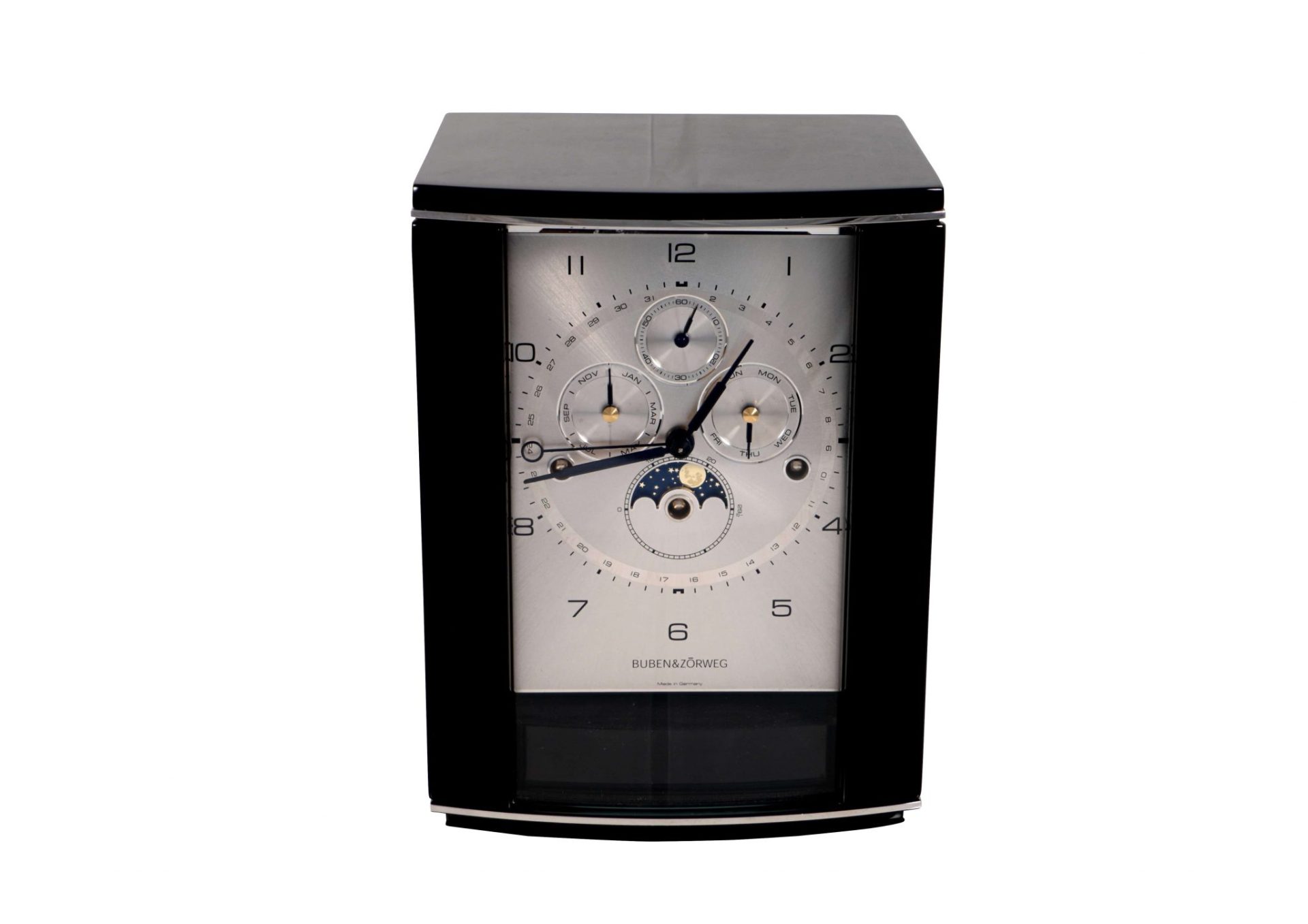 Lot #AN3899 – Buben & Zorweg Artemis Calendar Moon Phase Chiming Clock Lot #AN3899 – Buben & Zorweg Artemis Calendar Moon Phase Chiming Clock Clocks Lot #AN3899 – Buben & Zorweg Artemis Calendar Moon Phase Chiming Clock Clocks Buben & Zorweg