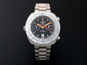 Lot #AN3235 – Heuer Calculator Chronograph Watch 110.633 N Watches Heuer