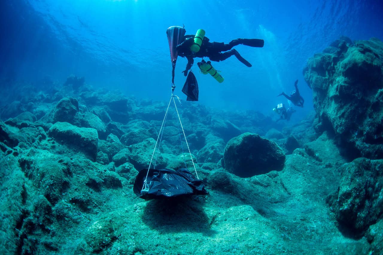 Hublot custom submersible drone scanning Antikythera seabed 2026