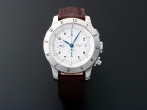 Lot #AN3154 – Longines Heritage Weems Chronograph Watch L2.741.4.73.2 Watches Longines