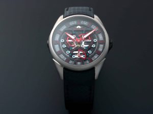 Lot #AN15 – Milus Tirion TriRetrograde Watch TIRI701 Milus Milus TIRI701