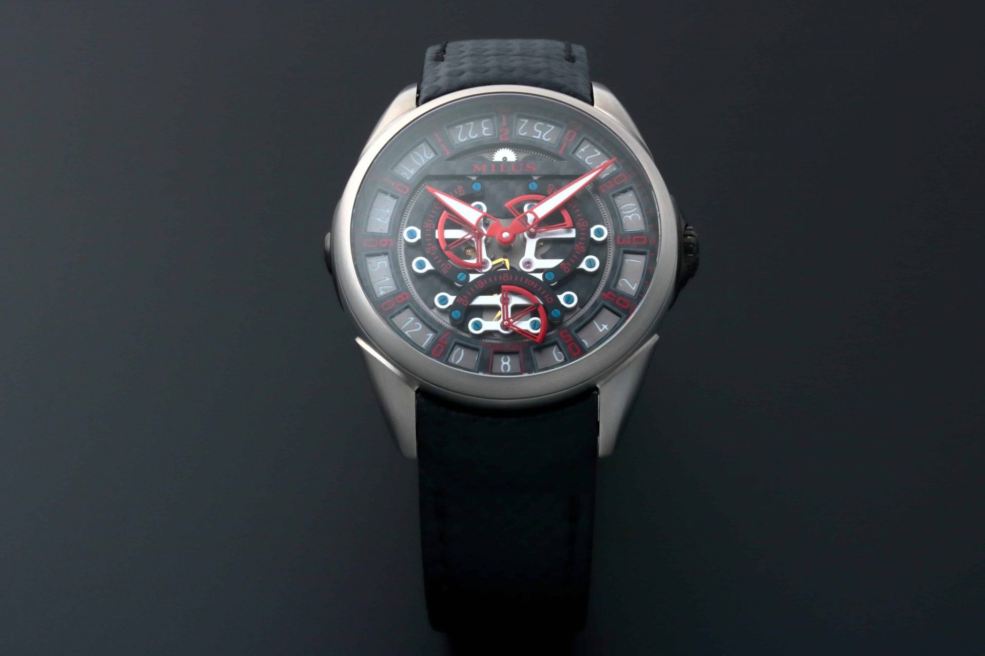 Lot #AN15 – Milus Tirion TriRetrograde Watch TIRI701 Lot #AN15 – Milus Tirion TriRetrograde Watch TIRI701 Milus Lot #AN15 – Milus Tirion TriRetrograde Watch TIRI701 Milus Acquire Now