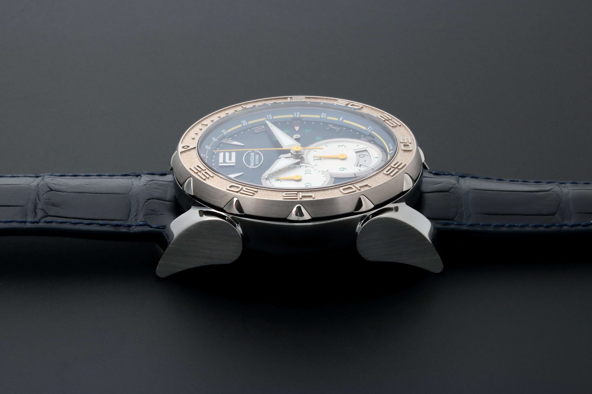Lot #AN3943B – Parmigiani Fleurier Pershing Watch Titanium and White Gold CBF Lot #AN3943B – Parmigiani Fleurier Pershing Watch Titanium and White Gold CBF Watches Lot #AN3943B – Parmigiani Fleurier Pershing Watch Titanium and White Gold CBF Watches Acquire Now