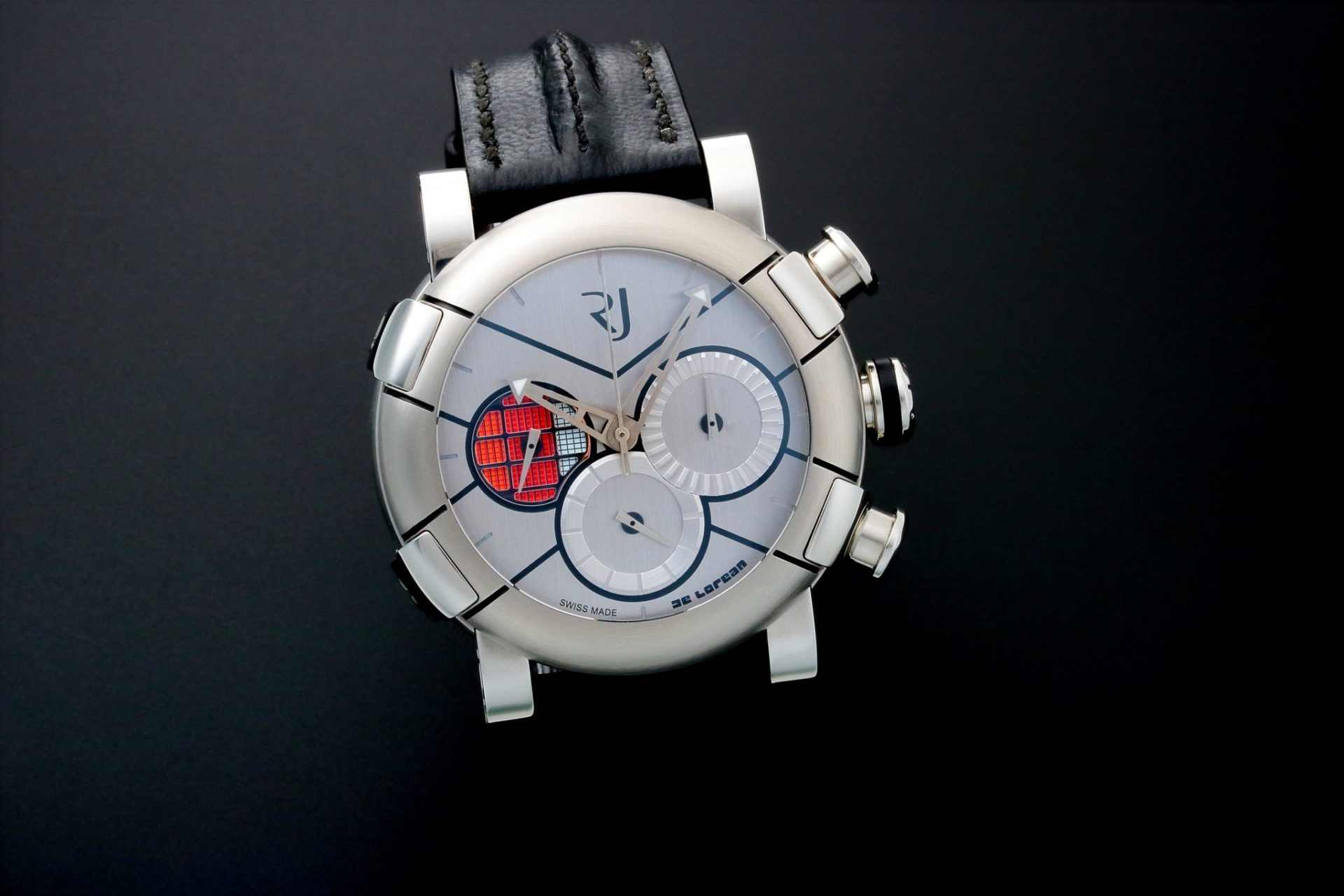 Lot #AN2914 -ROMAIN JEROME DELOREAN DNA CHRONOGRAPH WATCH RJ.T.CH.DE.001.02 Lot #AN2914 -ROMAIN JEROME DELOREAN DNA CHRONOGRAPH WATCH RJ.T.CH.DE.001.02 Watches Lot #AN2914 -ROMAIN JEROME DELOREAN DNA CHRONOGRAPH WATCH RJ.T.CH.DE.001.02 Watches