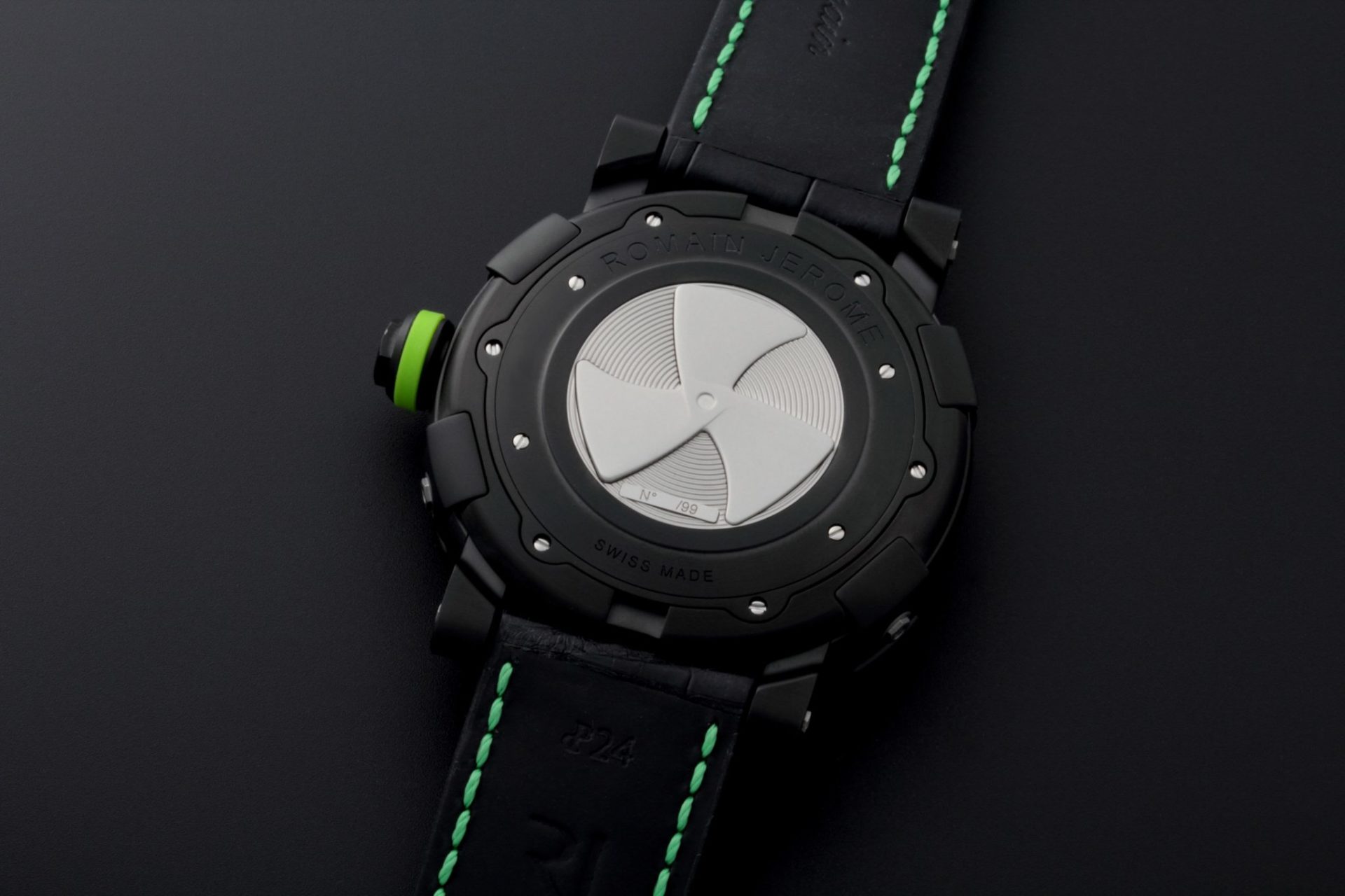 Lot #AN2865 -ROMAIN JEROME STEAMPUNK GREEN WATCH RJ.T.AU.SP.005.03 Lot #AN2865 -ROMAIN JEROME STEAMPUNK GREEN WATCH RJ.T.AU.SP.005.03 Watches Lot #AN2865 -ROMAIN JEROME STEAMPUNK GREEN WATCH RJ.T.AU.SP.005.03 Watches Acquire Now