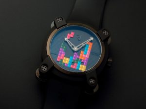 Lot #AN1135 -ROMAIN JEROME TETRIS DNA WATCH RJ.M.AU.IN.010.01 Watches