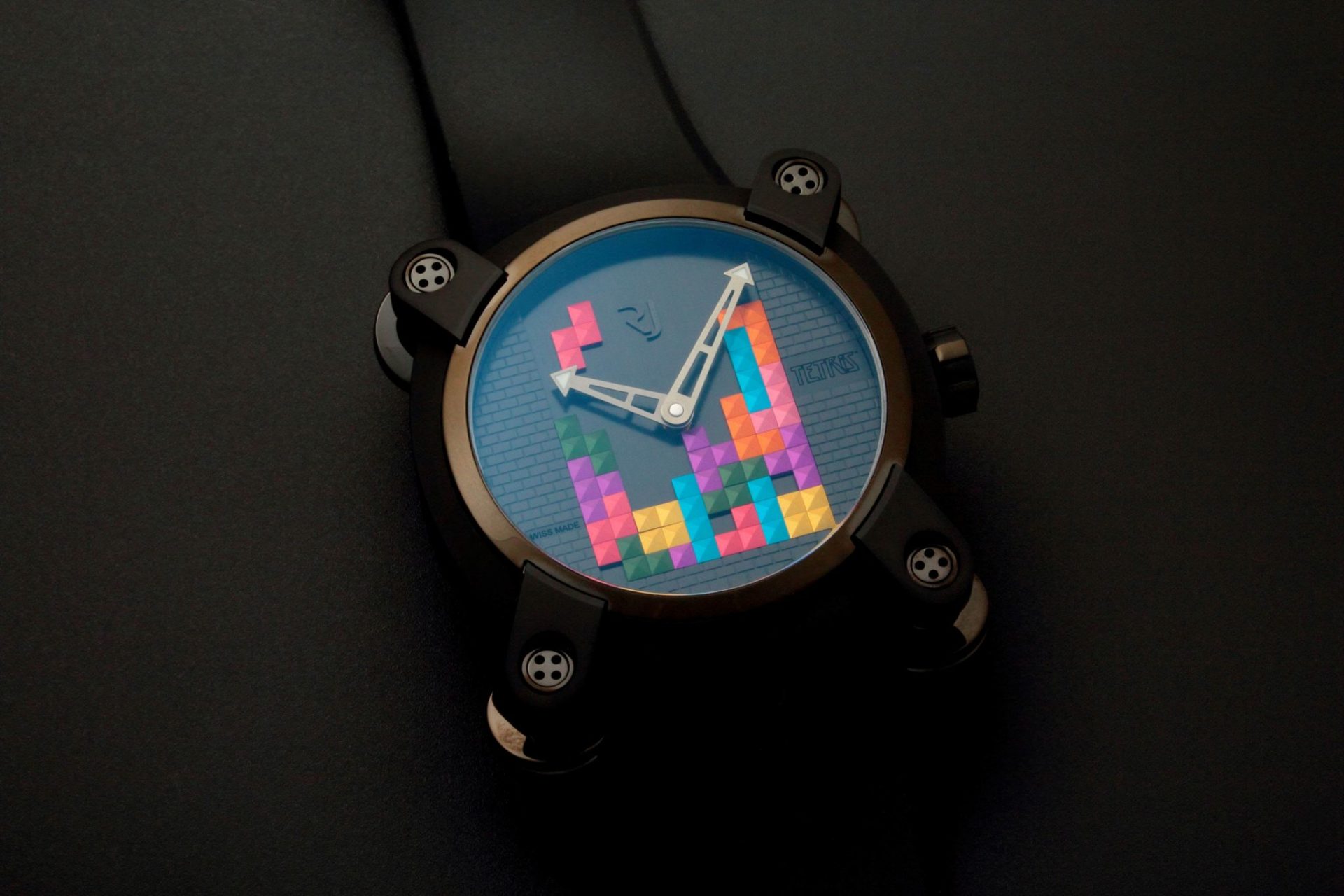 Lot #AN1135 -ROMAIN JEROME TETRIS DNA WATCH RJ.M.AU.IN.010.01 Lot #AN1135 -ROMAIN JEROME TETRIS DNA WATCH RJ.M.AU.IN.010.01 Watches Lot #AN1135 -ROMAIN JEROME TETRIS DNA WATCH RJ.M.AU.IN.010.01 Watches Acquire Now