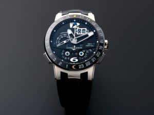 Lot #AN01 – Ulysse Nardin El Toro Perpetual Calendar GMT Watch 320-00 El Toro GMT