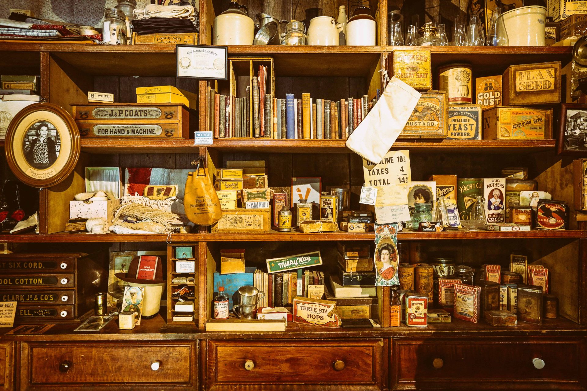 Properly stored and preserved collectible items in protective packaging